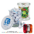 Air Tight Gourmet Glass Jar Filled w/ Gumballs